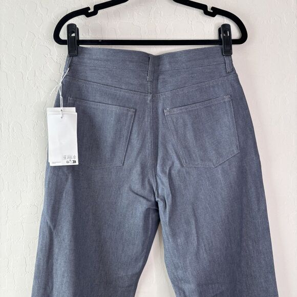 COS Column Straight Leg Jeans Raw Grey - Picture 8 of 8